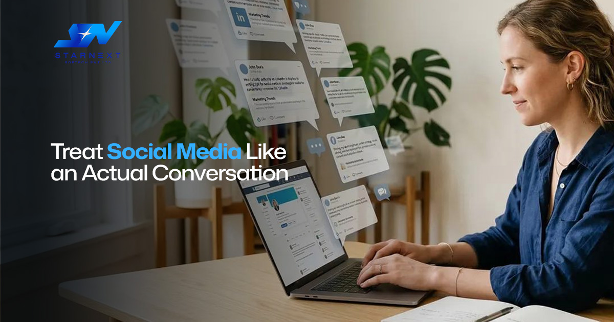 Treat Social Media Like an Actual Conversation